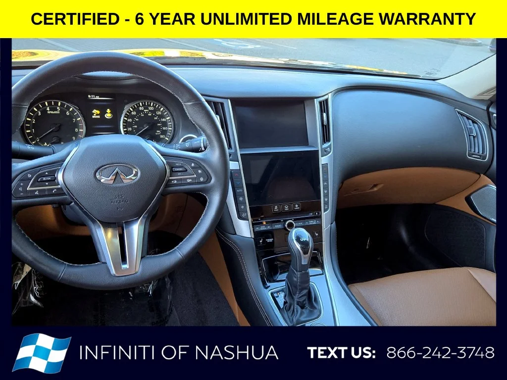 Certified Used 2024 Black INFINITI LUXE image 9