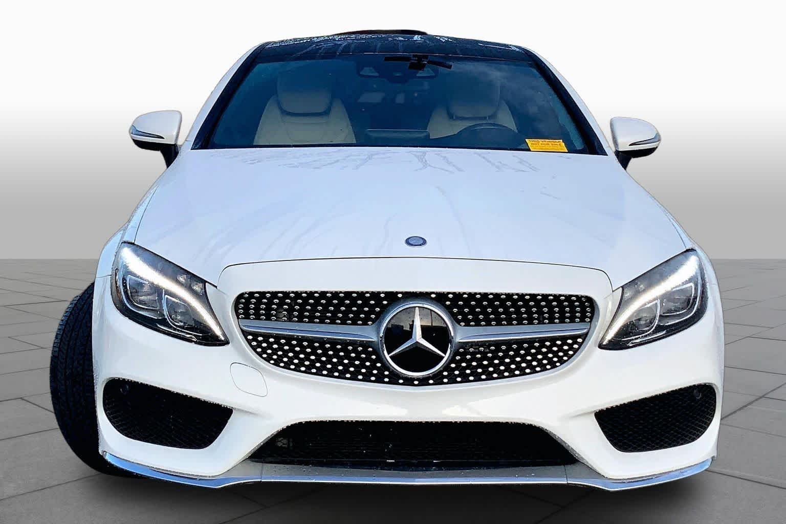 Used 2017 designo Diamond White Metallic Mercedes-Benz C 300 image 4