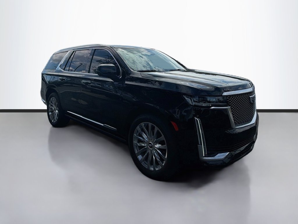 Used 2023 Black Cadillac Premium Luxury image 3