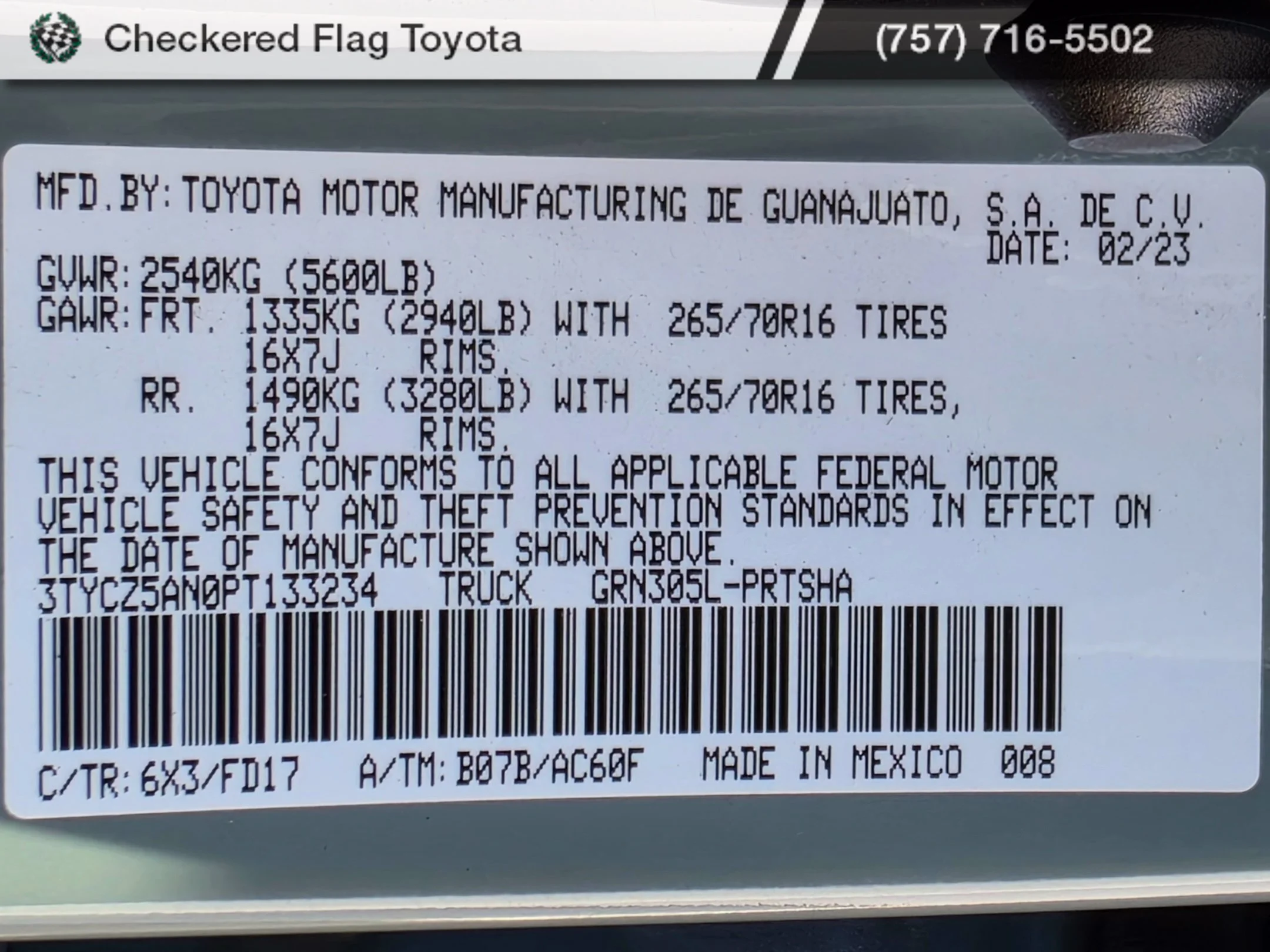 Used 2023 Lunar Rock Toyota TRD Off-Road image 20