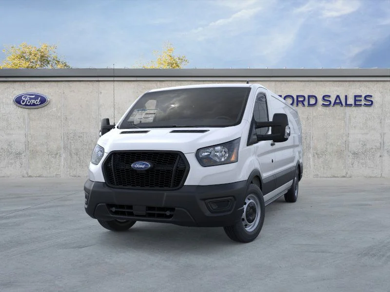 New 2025 Oxford White Ford Cargo Van image 2