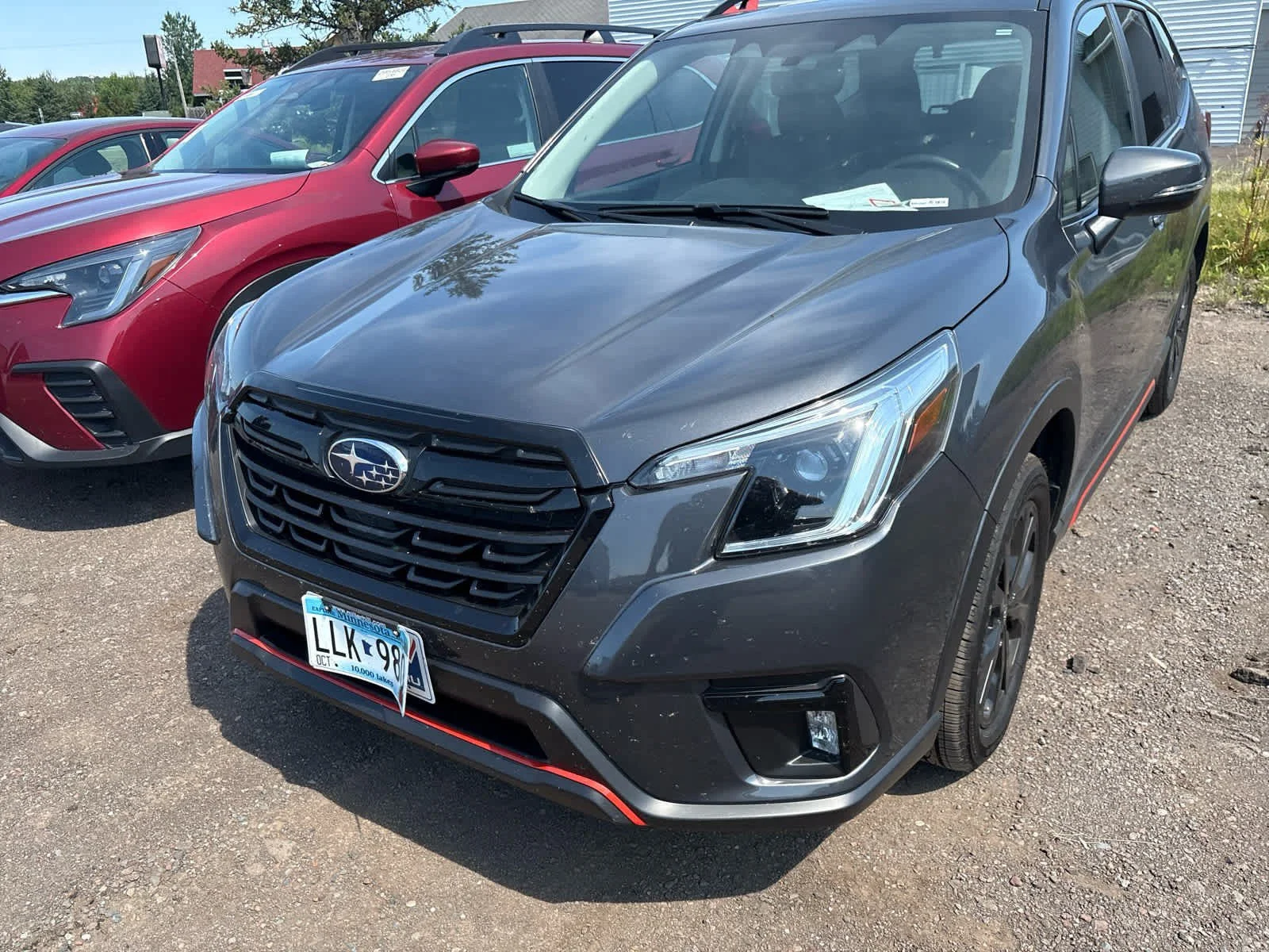 Used 2024 Magnetite Gray Metallic Subaru Sport image 4