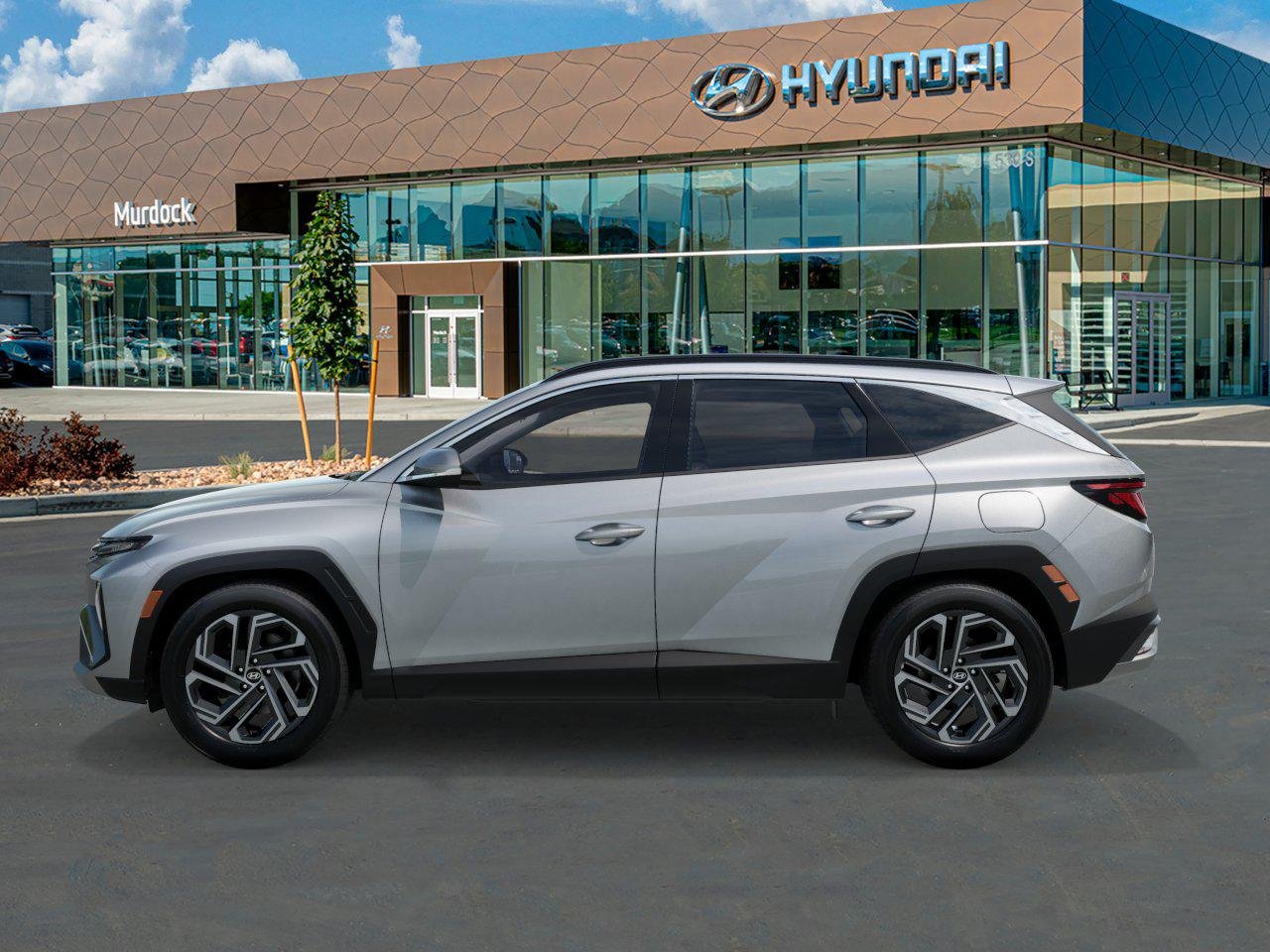 New 2026 Shimmering Silver Hyundai SEL Plus AWD image 3