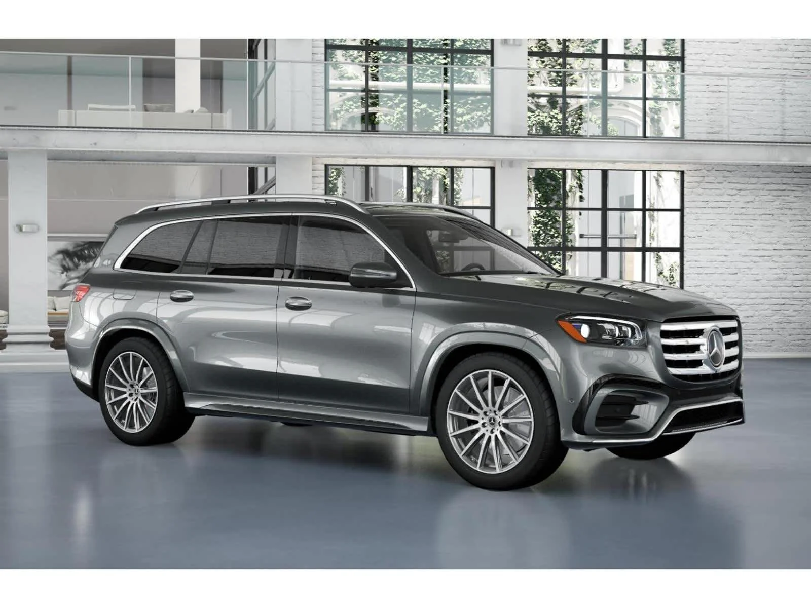 Used 2025 Selenite Grey Metallic Mercedes-Benz GLS 450 image 24