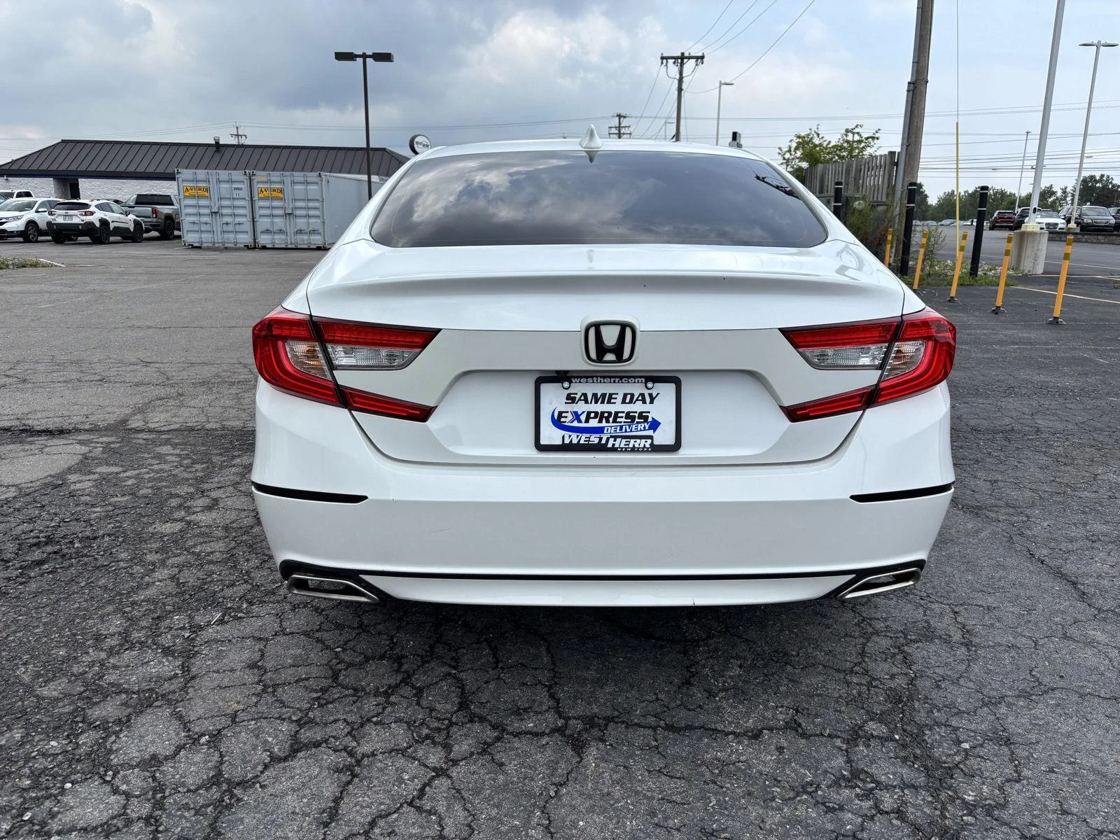 Used 2020 Platinum White Pearl Honda EX-L image 6