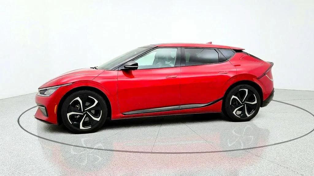 Used 2022 Runway Red Kia GT-Line AWD w/ Suede Seat Package image 8