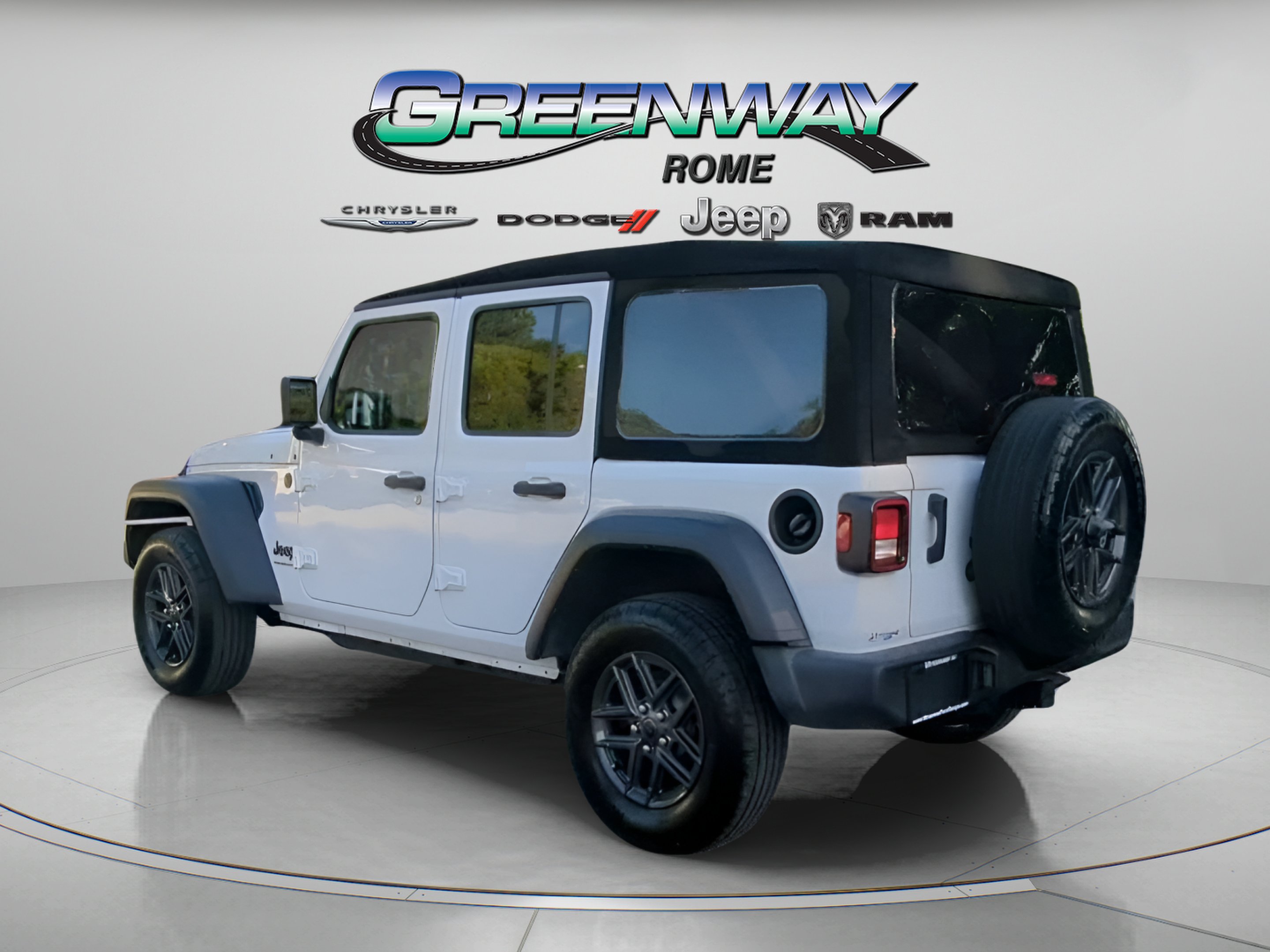 Used 2024 Bright White Clearcoat Jeep Sport S image 20