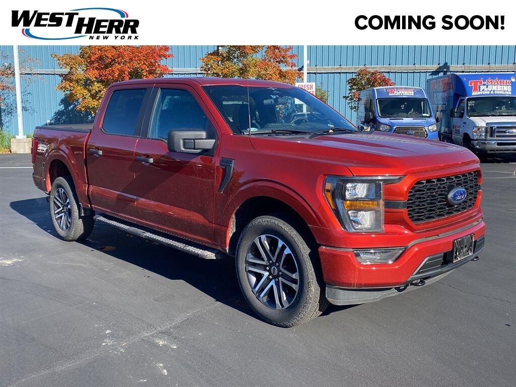 Used 2023 Hot Pepper Red Tinted Clearcoat Ford XL image 1
