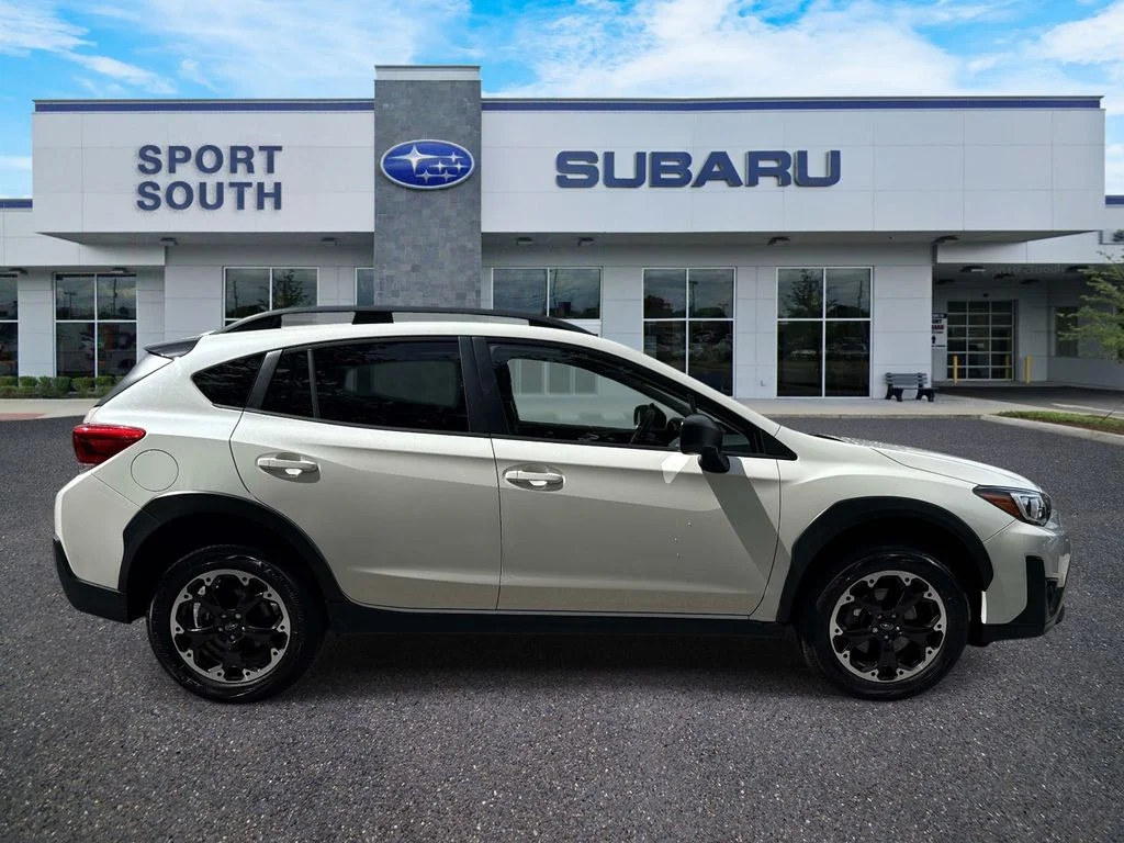 Used 2023 White Subaru Base image 2