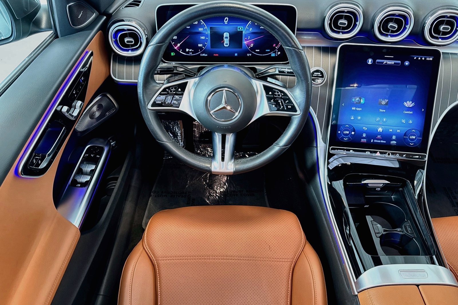 Certified Used 2023 Selenite Grey Metallic Mercedes-Benz C 300 image 21