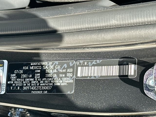 New 2026 Interstellar Gray Kia LX image 29