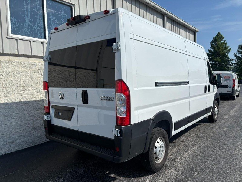 Used 2023 Bright White Clearcoat Ram 2500 High Roof 159" WB image 3