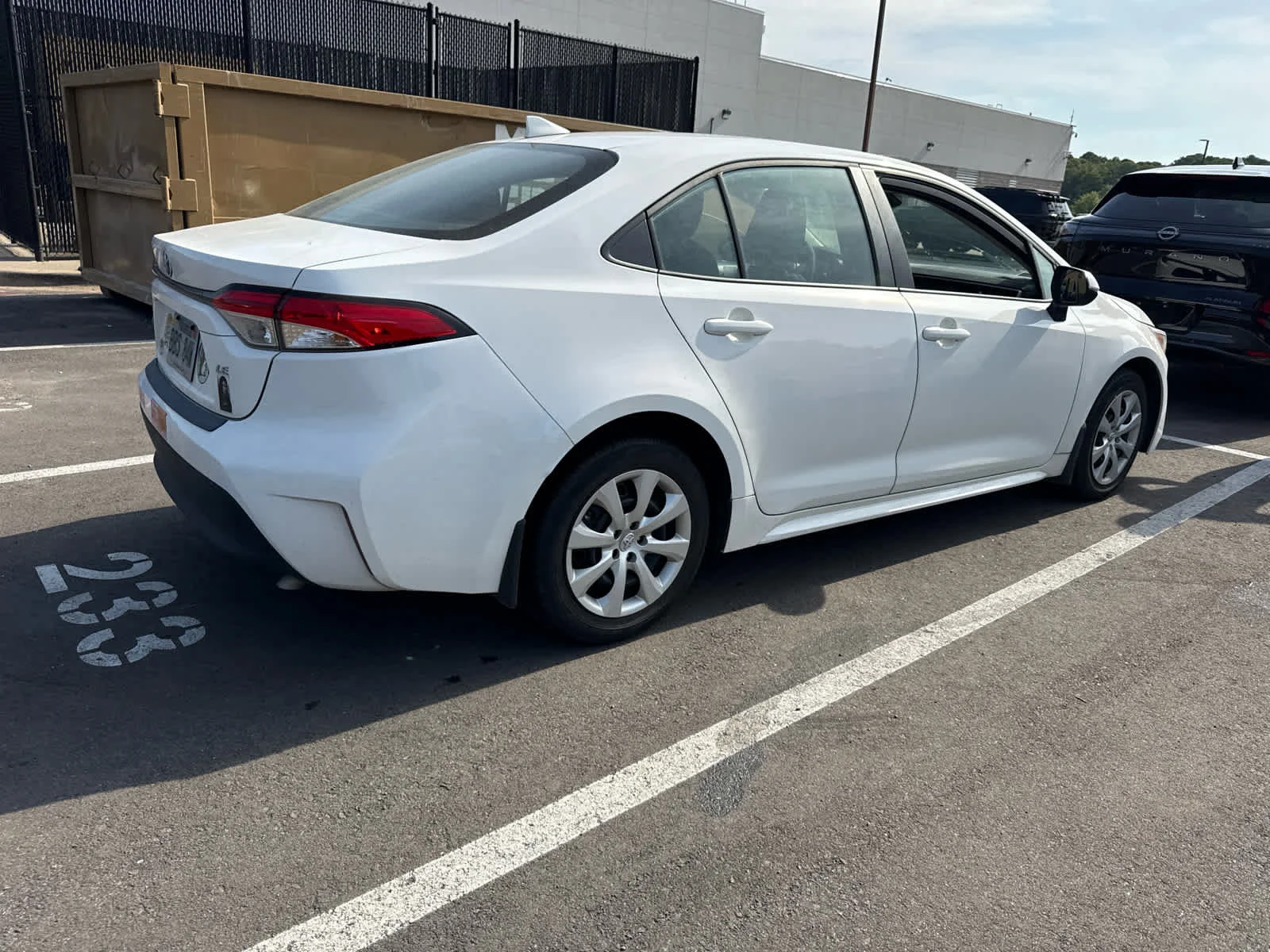 Used 2024 Ice Cap Toyota LE image 3