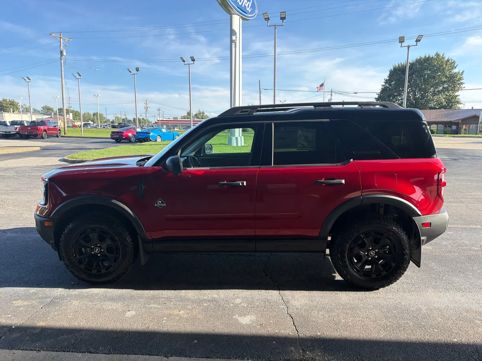 New 2026 Ruby Red Metallic Tinted Clearcoat Ford Outer Banks® image 8