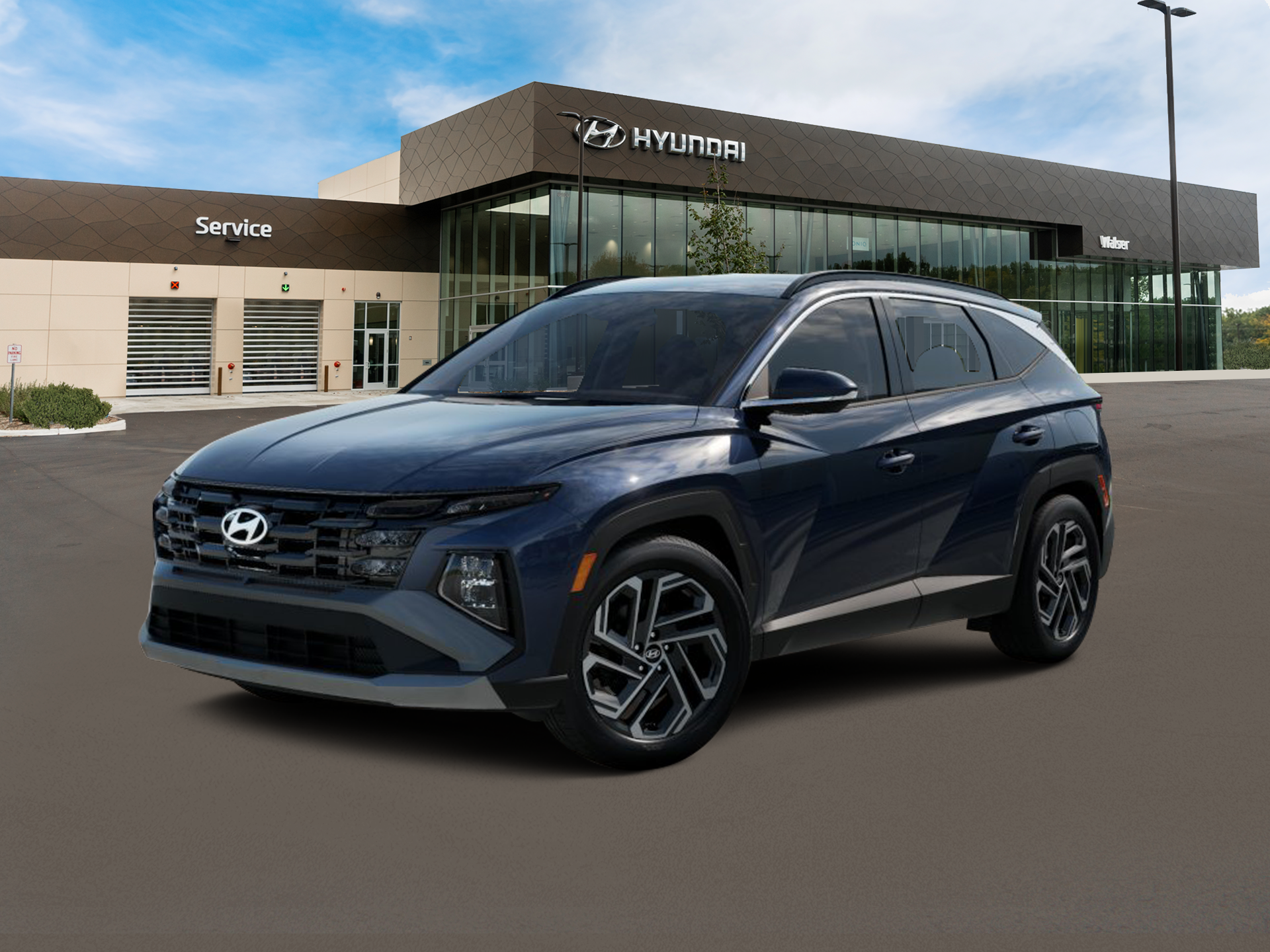 New 2026 Atlantis Blue Hyundai SEL Plus AWD image 16