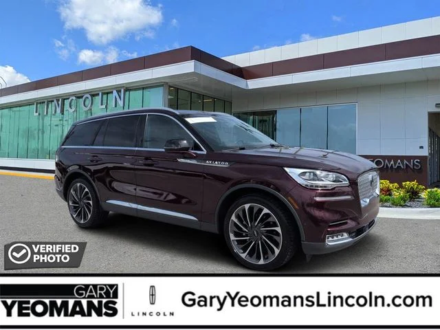 Certified Used 2020 Burgundy Lincoln Reserve image 1