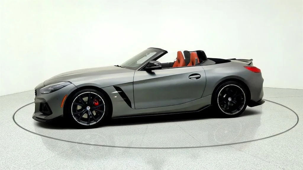 Used 2023 Frozen Grey II Metallic BMW M40i Roadster w/ Premium Pkg, Shadowline & Adaptive M Suspension image 8