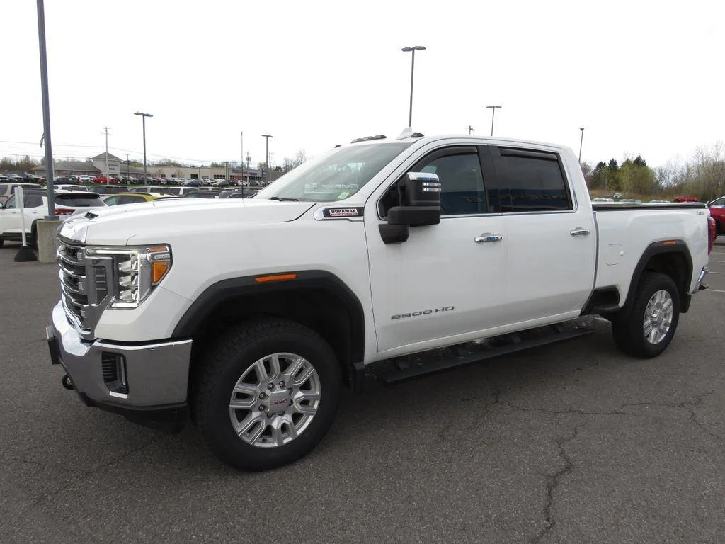 Used 2022 Summit White GMC SLT image 12