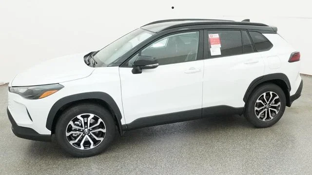 New 2026 Beige Toyota Hybrid SE image 16