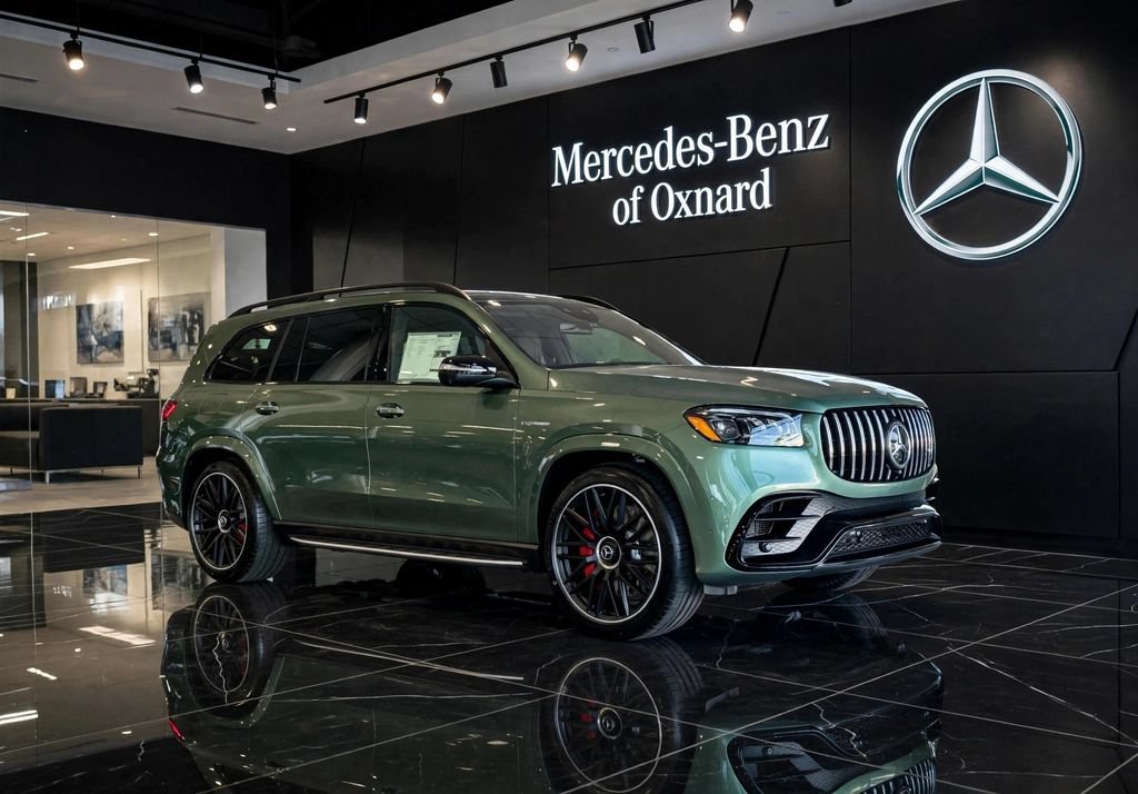 New 2026 MANUFAKTUR Ireland Mid Green Metallic Mercedes-Benz AMG® GLS 63 4MATIC+ SUV image 34