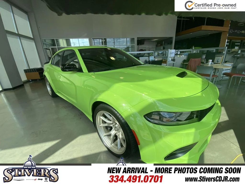Used 2023 Green Dodge R/T Scat Pack Widebody image 1