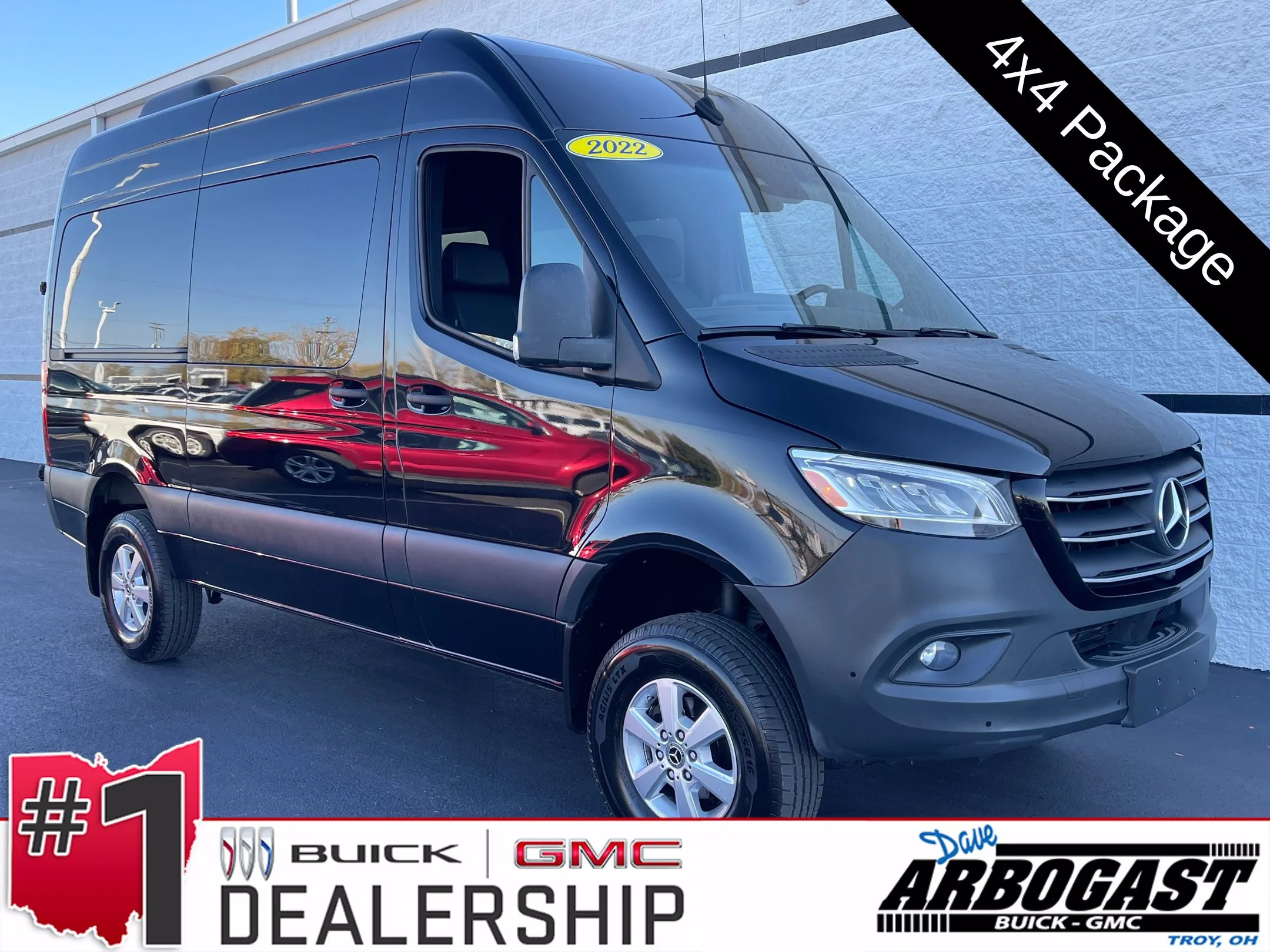Used 2022 Obsidian Black Metallic Mercedes-Benz Passenger 144 WB image 1