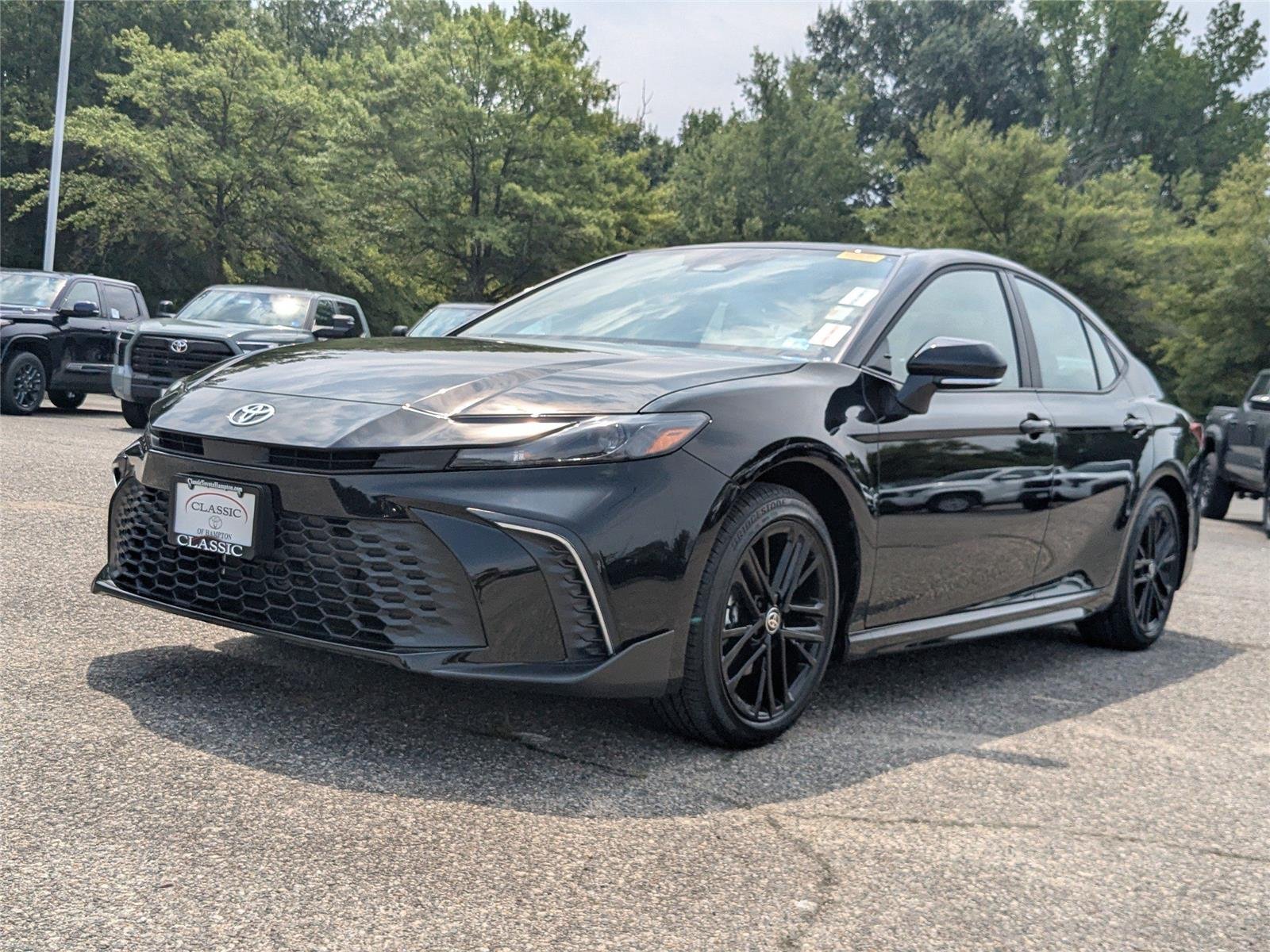 Used 2026 Midnight Black Metallic Toyota SE image 7