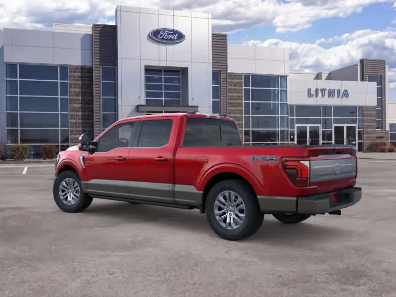 New 2026 Ruby Red Metallic Tinted Clearcoat Ford King Ranch® image 4