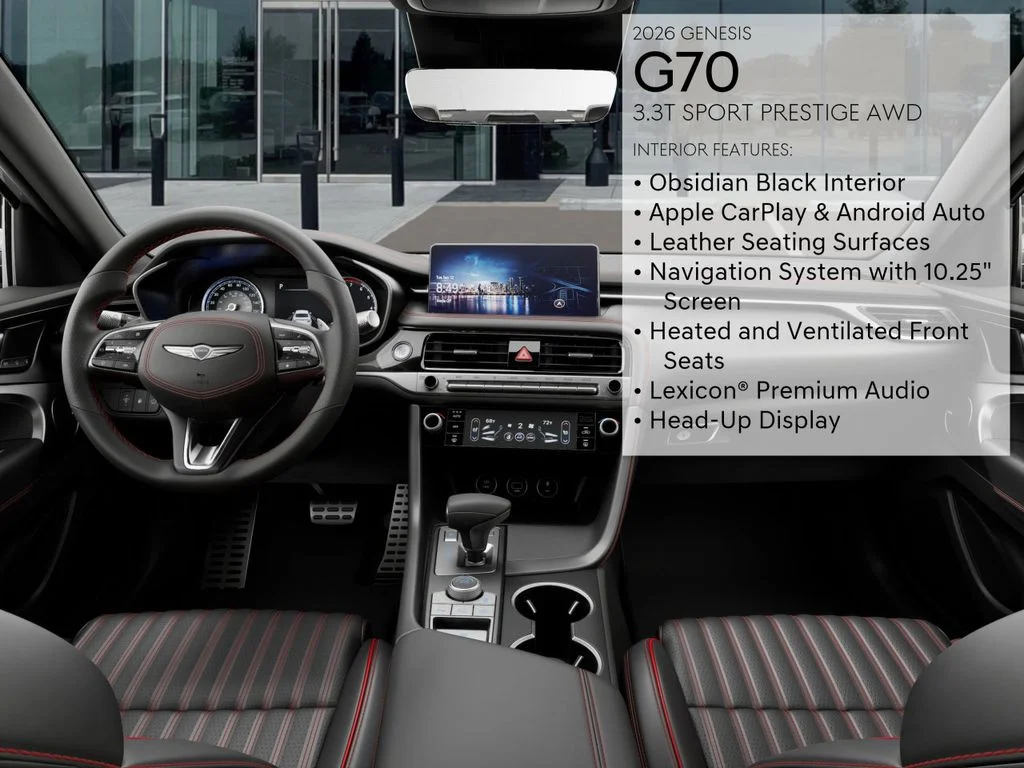 New 2026 Savile Silver Genesis 3.3T Sport Prestige image 17
