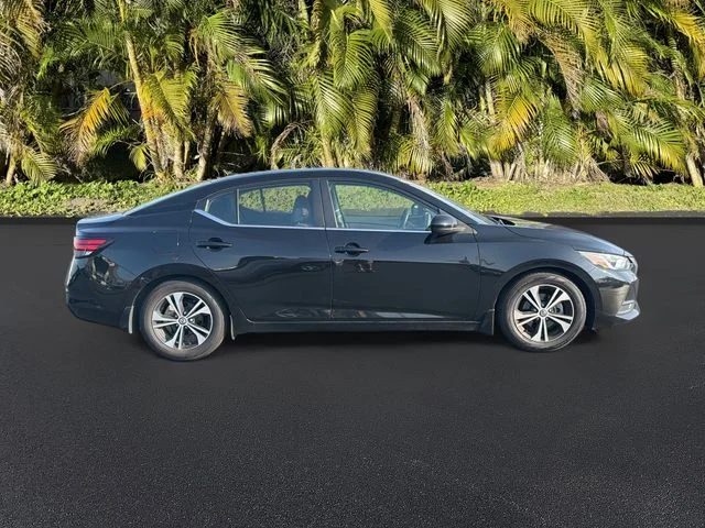 Used 2021 Black Nissan SV image 3