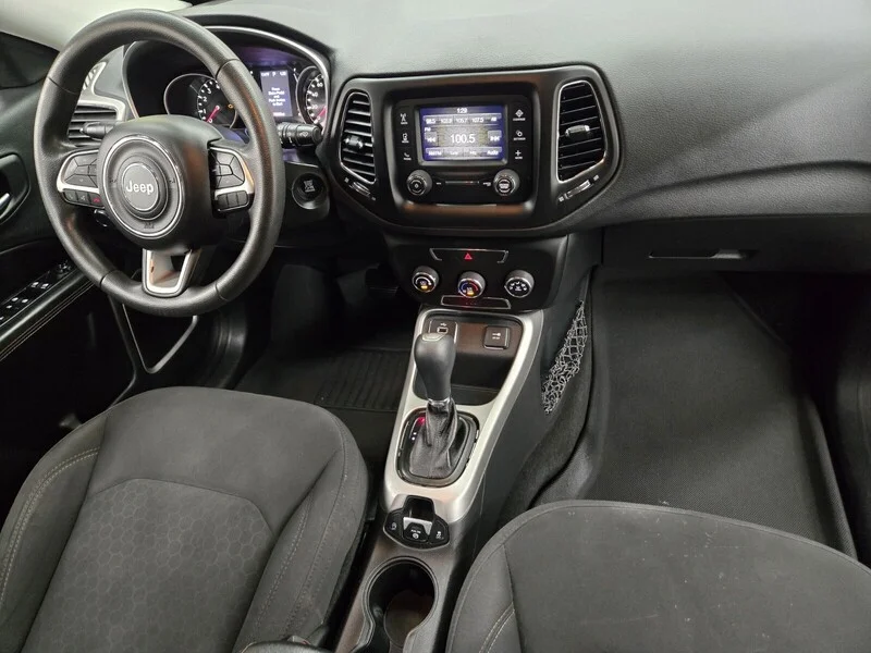 Used 2018 Diamond Black Crystal Pearlcoat Jeep Sport image 13