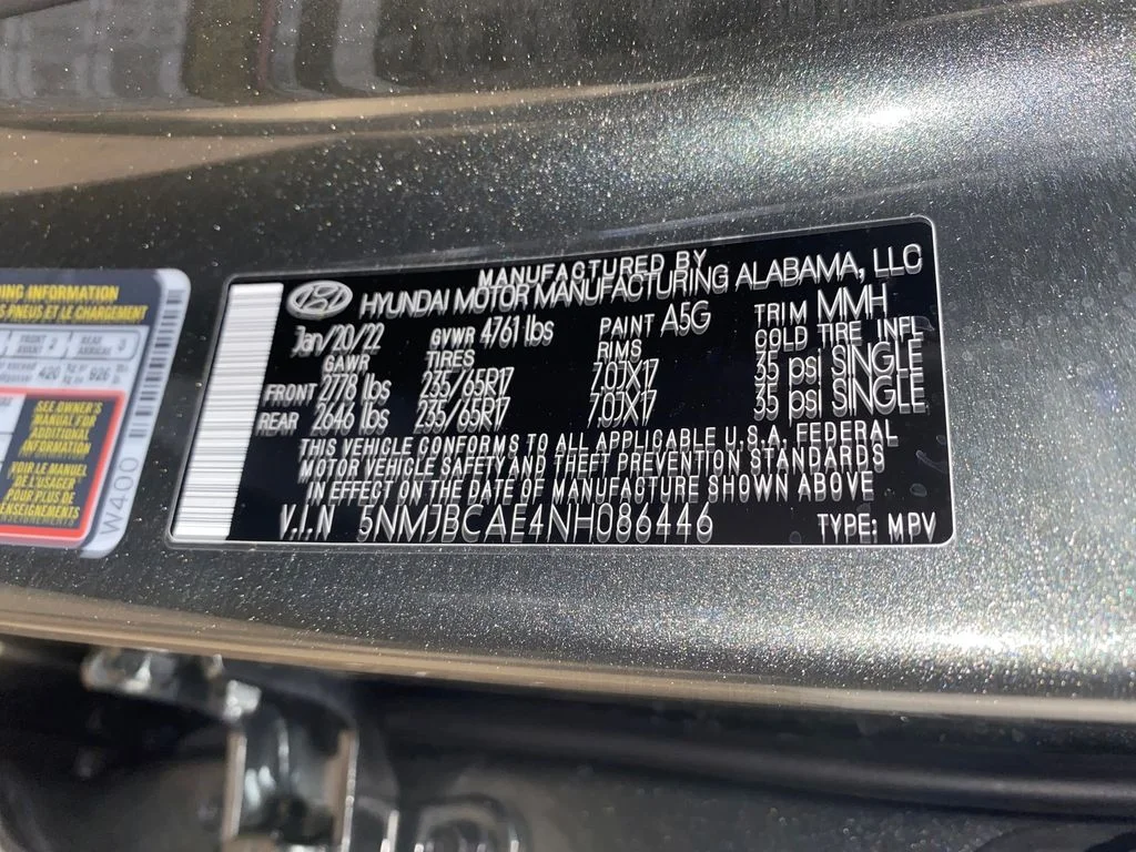 Used 2022 Gray Hyundai SEL image 27
