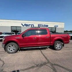 Used 2019 Ruby Red Metallic Tinted Clearcoat Ford XLT image 1