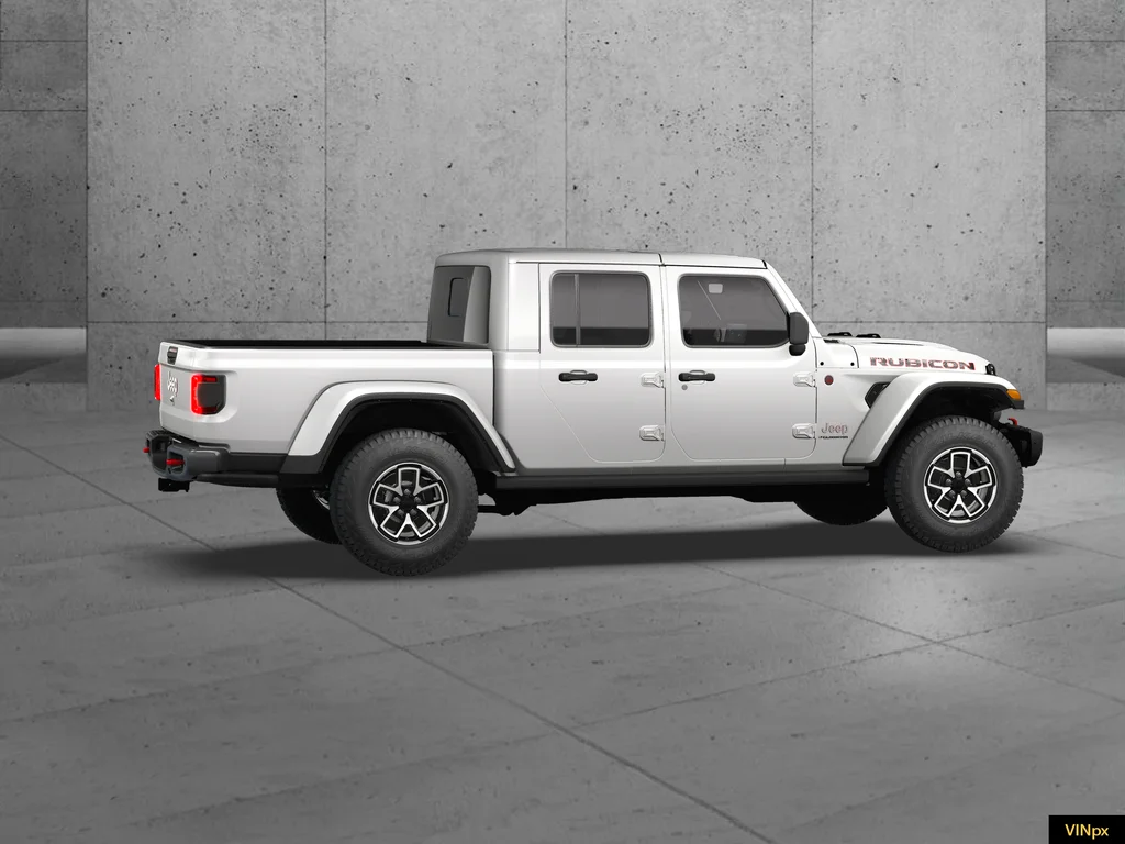 New 2026 Bright White Clear-Coat Exterior Paint Jeep Rubicon X image 14