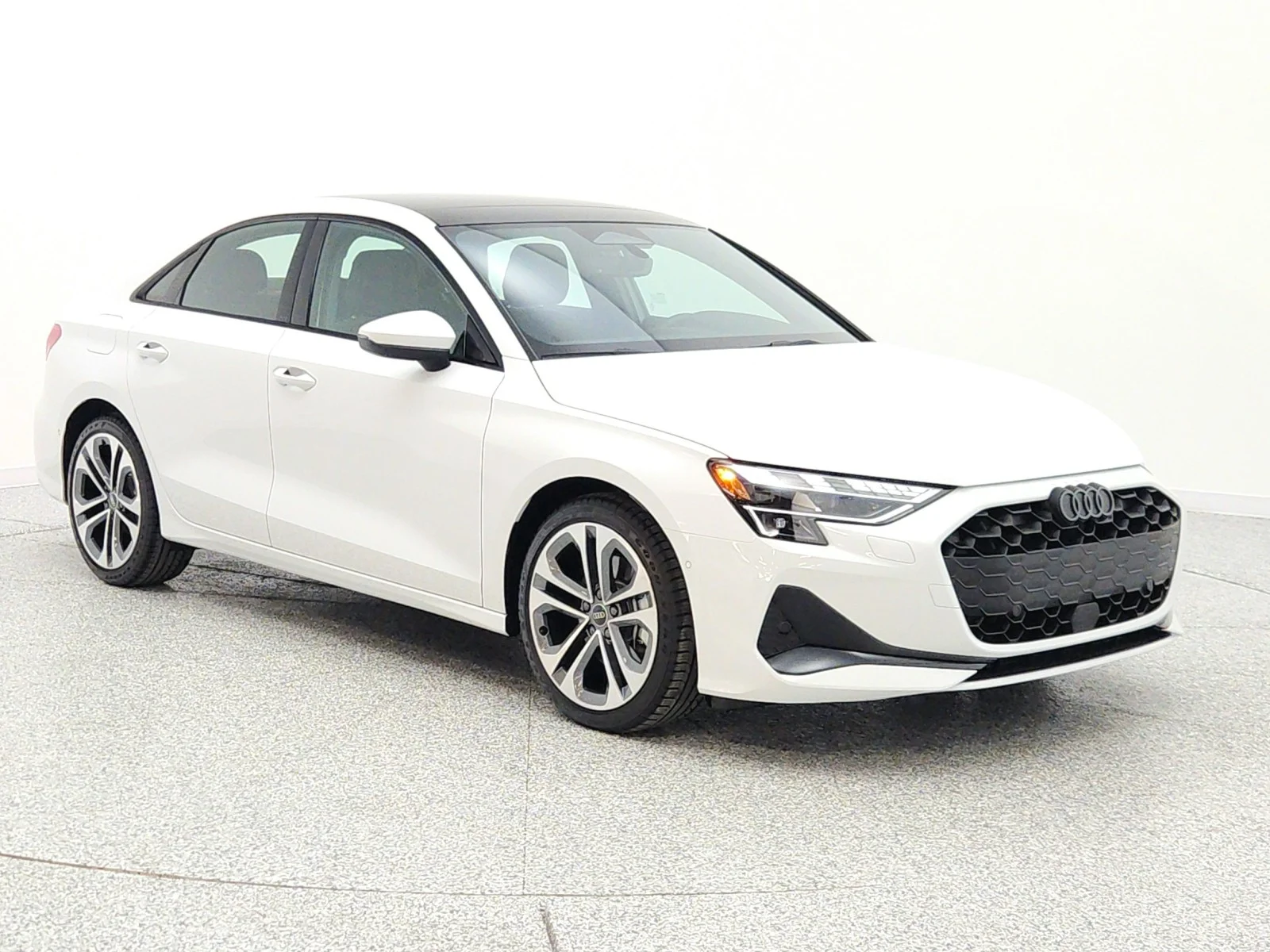 Used 2026 Glacier White Metallic Audi Premium quattro image 3