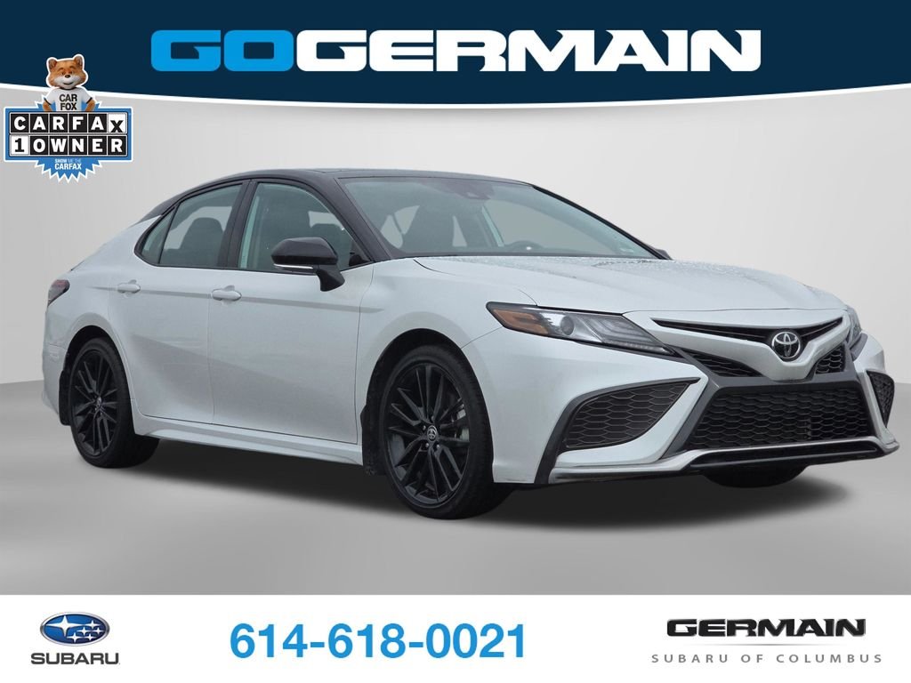 Used 2021 Beige Toyota XSE V6 image 4