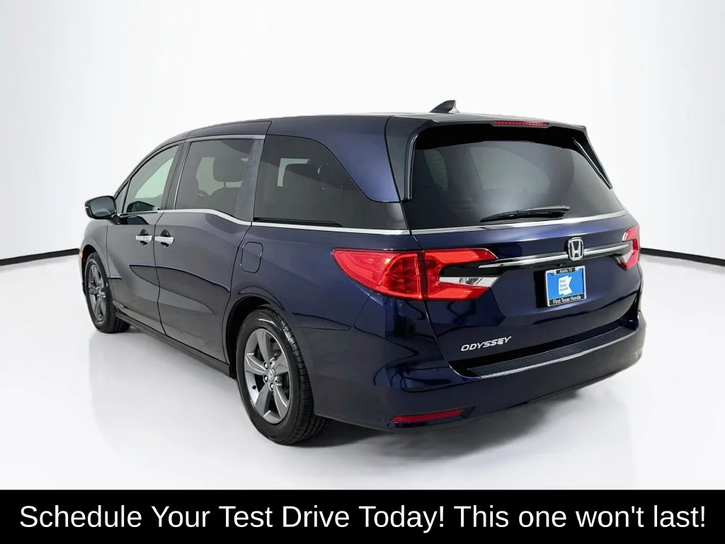 Used 2022 Obsidian Blue Pearl Honda EX image 5