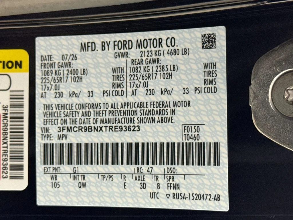 New 2026 Shadow Black Ford Big Bend image 30