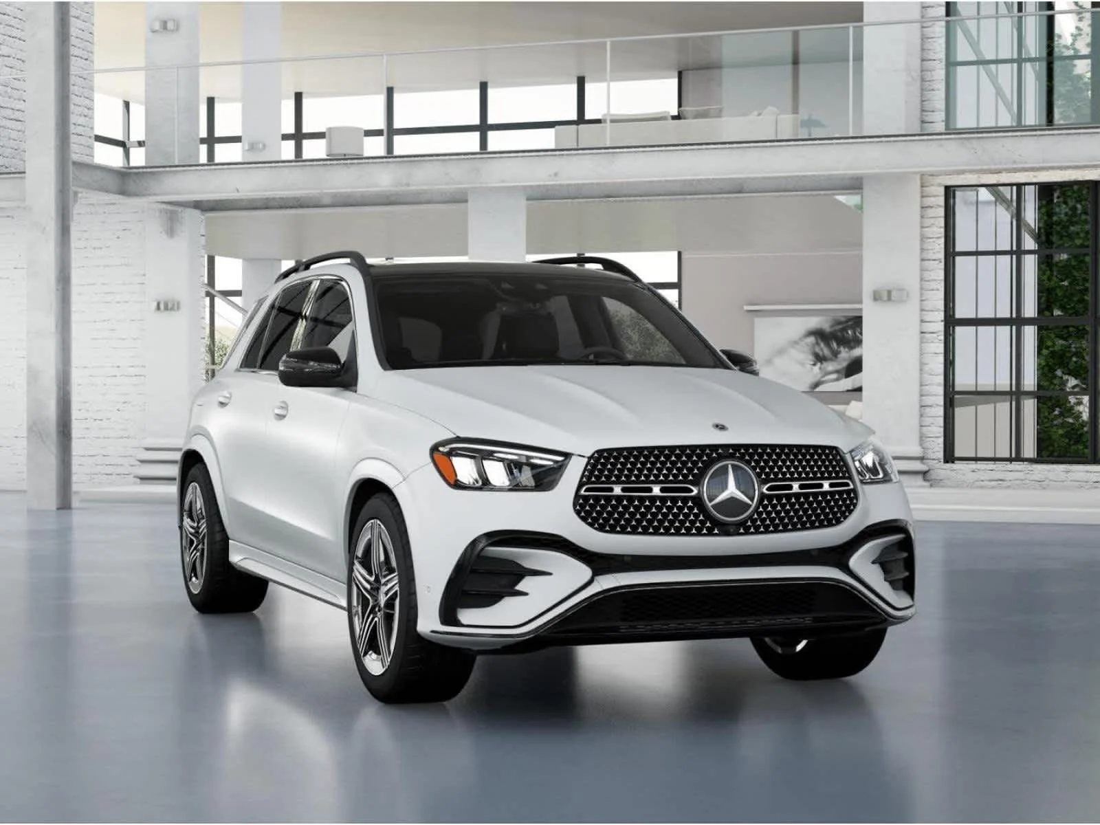 New 2026 MANUFAKTUR Moonlight White Magno Mercedes-Benz GLE 450 image 8