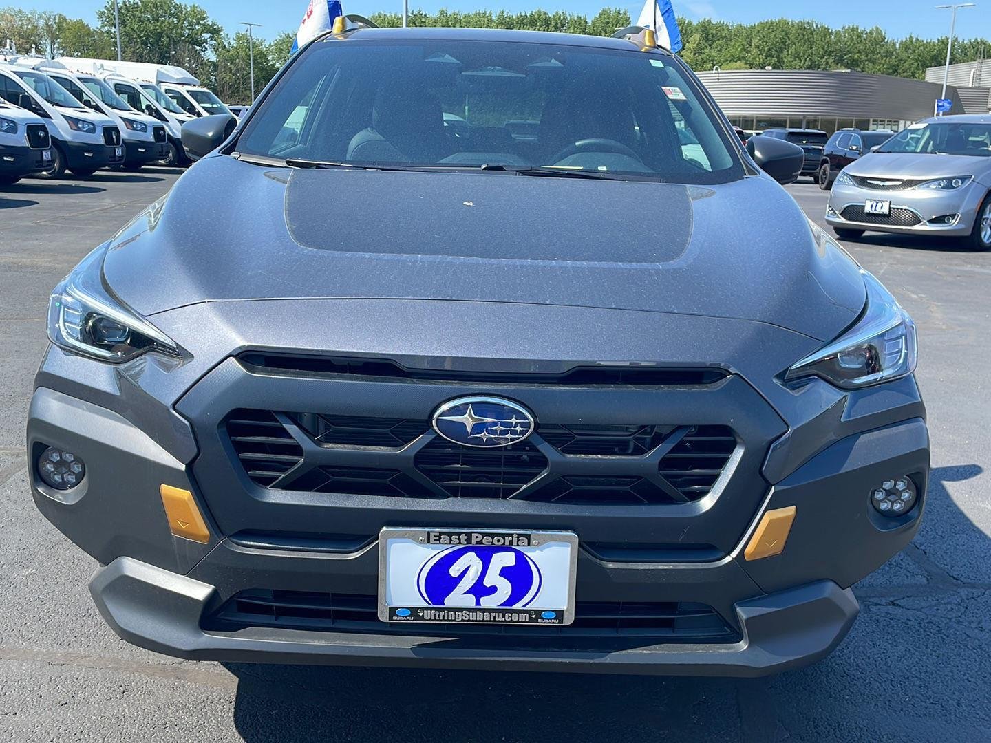Used 2025 Magnetite Gray Metallic Subaru Wilderness image 8