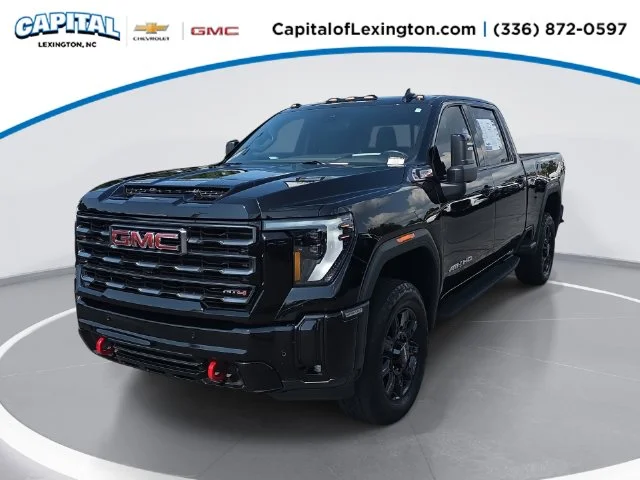 Used 2025 Black GMC AT4 image 1