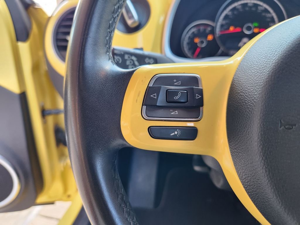 Used 2015 Yellow Rush Volkswagen 1.8T w/Sun/Sound/Nav image 27