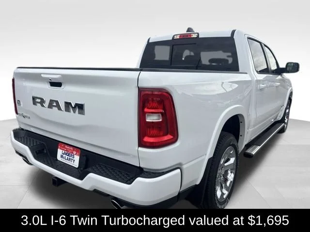 New 2026 Bright White Clear-Coat Exterior Paint RAM Big Horn/Lone Star image 7