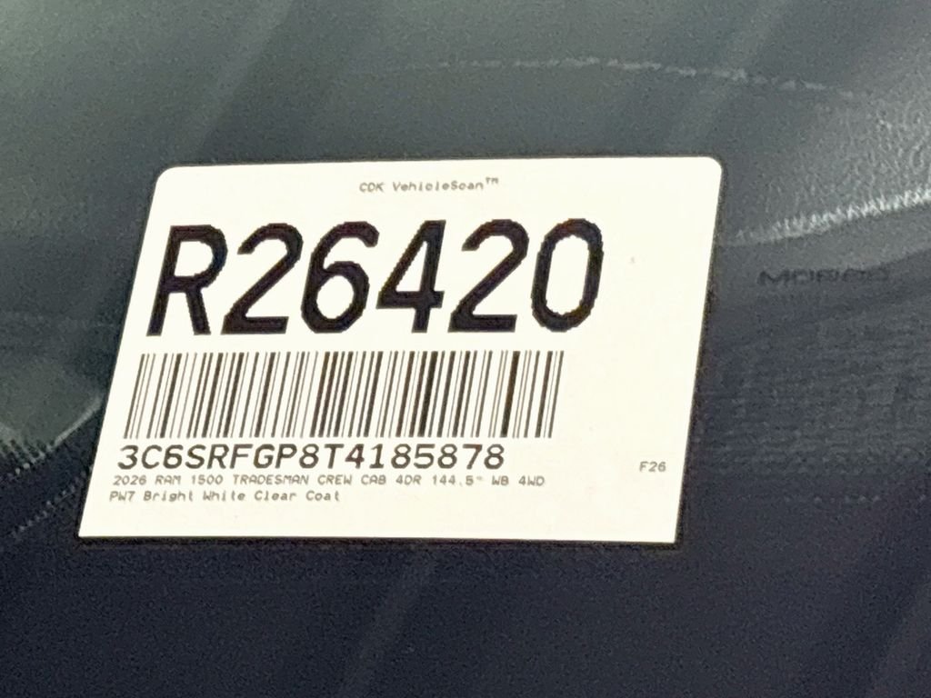 New 2026 Bright White Clear-Coat Exterior Paint RAM  image 24