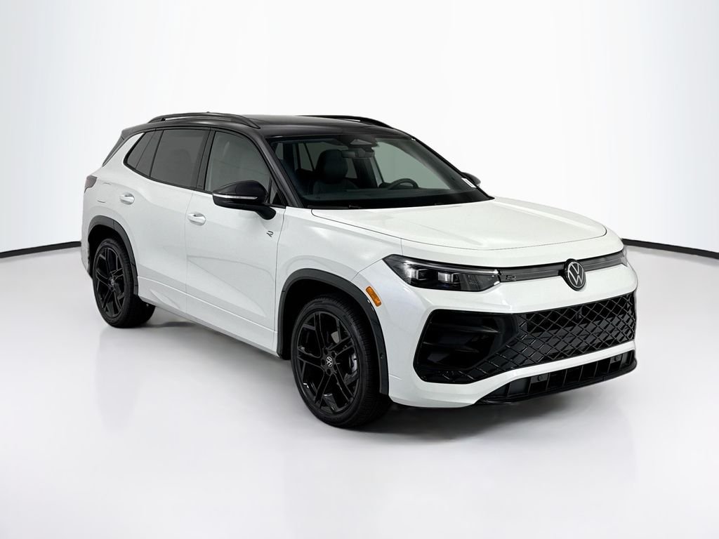 New 2026 Opal White W/Deep Black Roof Volkswagen SE R-Line Black image 3
