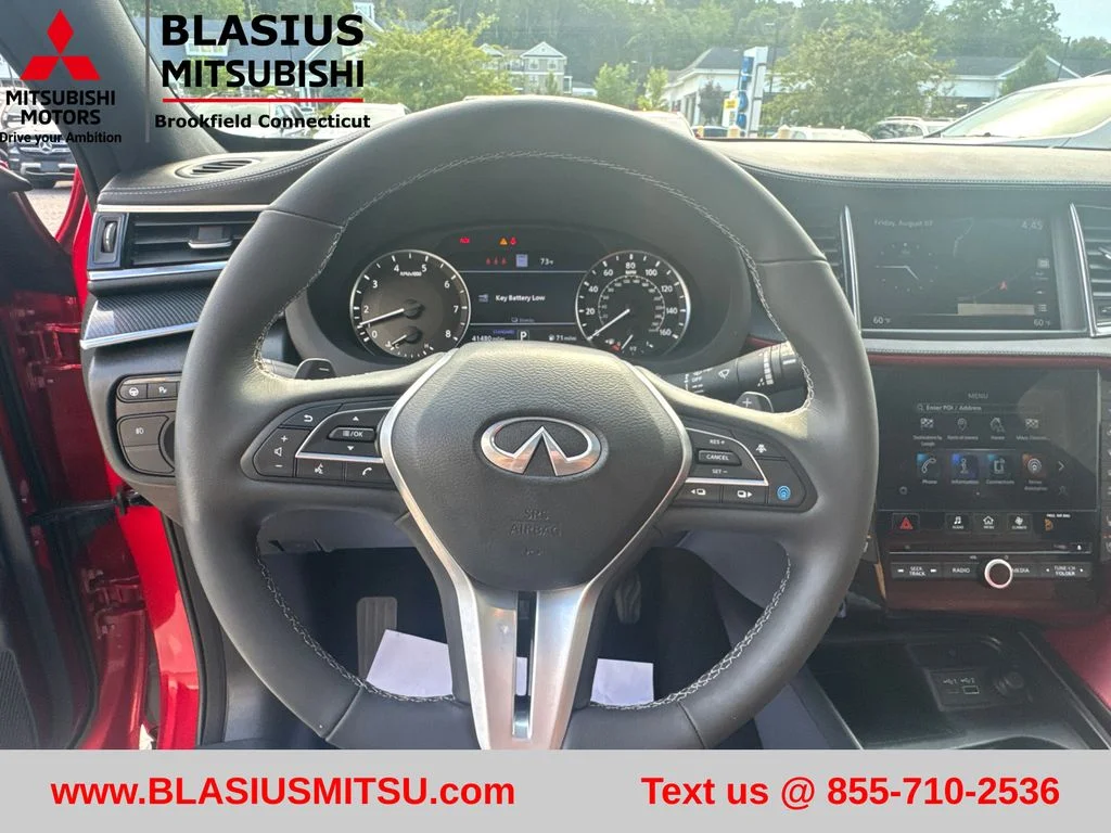 Used 2023 Red INFINITI SPORT image 16