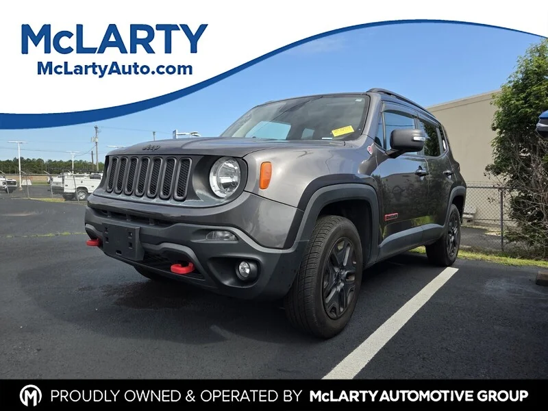 Used 2018 Crystal Metallic JEEP TRAILHAWK image 1
