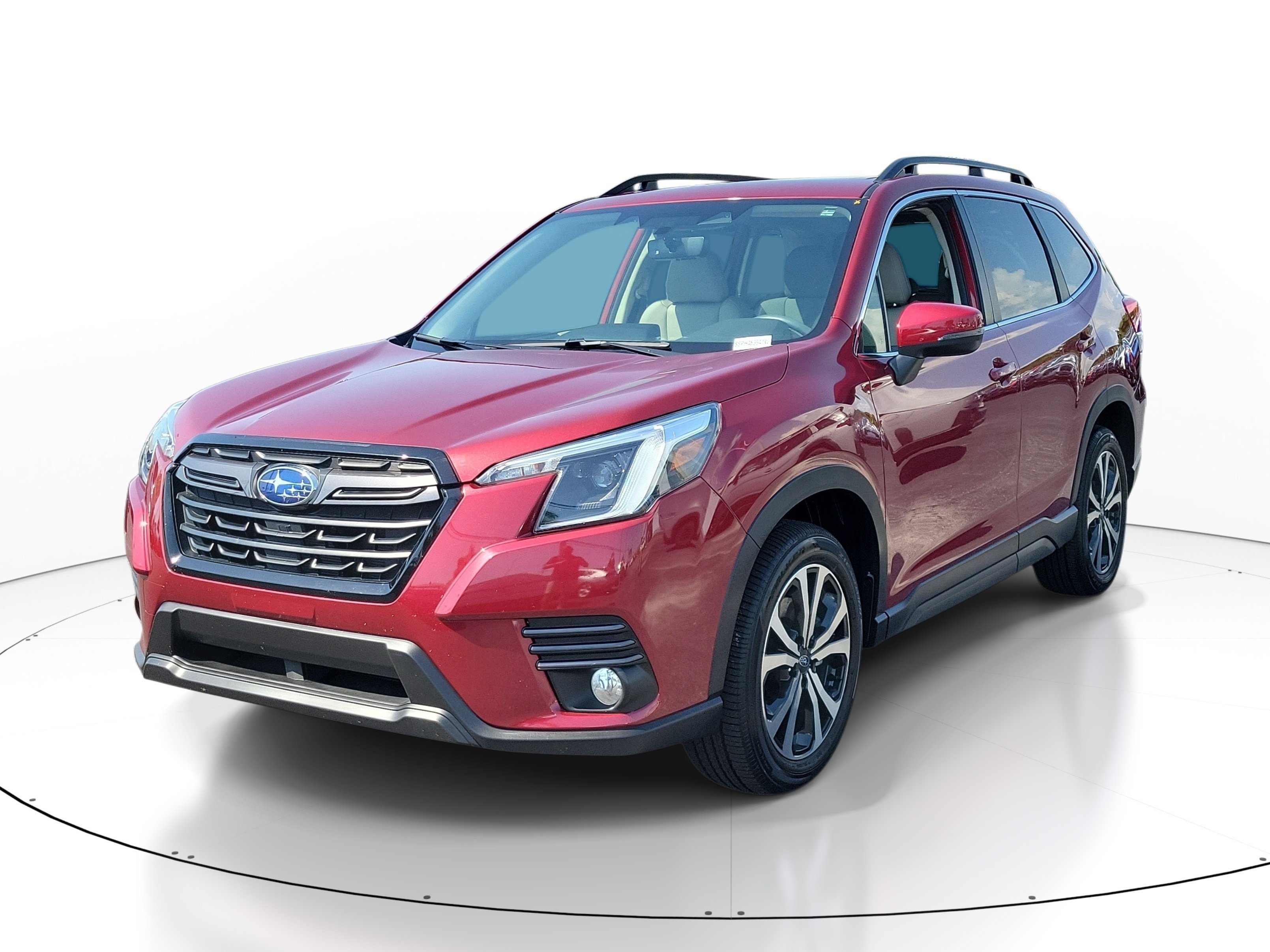Used 2023 Crimson Red Pearl Subaru Limited image 2