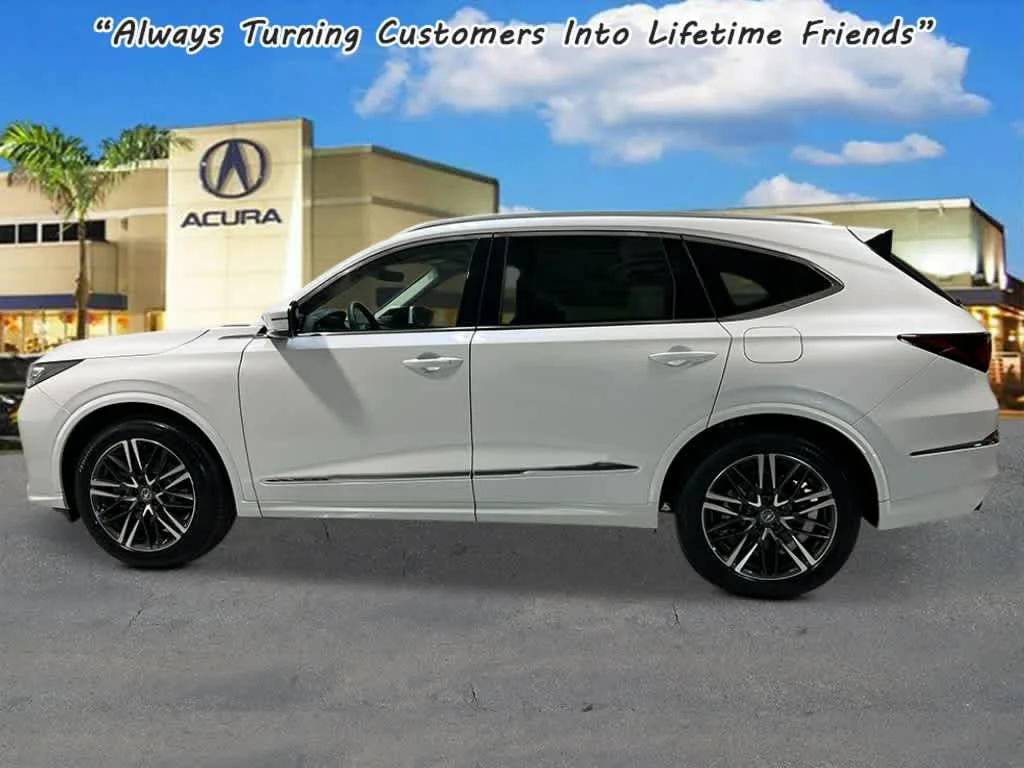 New 2026 Platinum White Pearl Acura w/Advance Package image 2