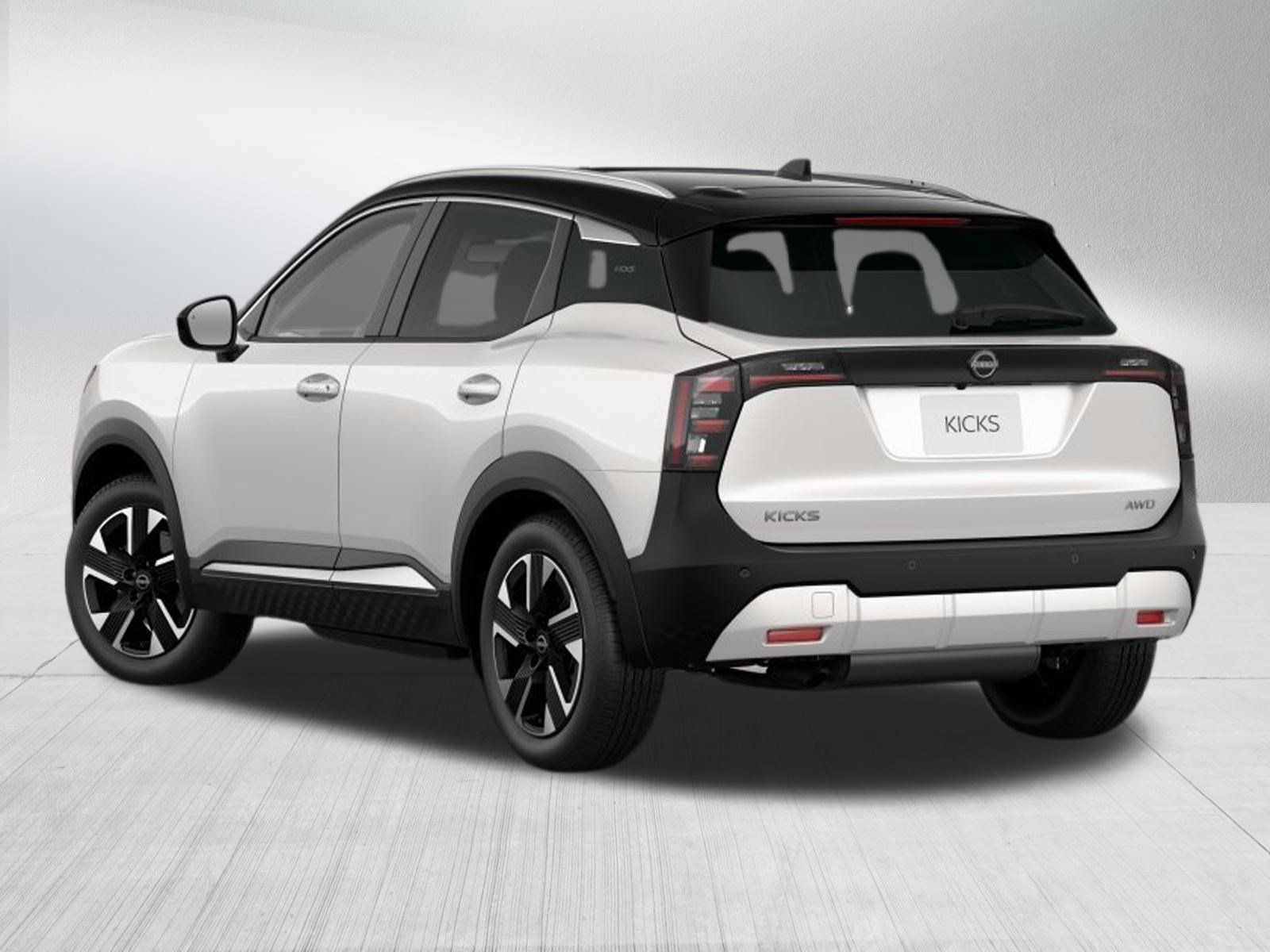 New 2026 Aspen White TriCoat / Super Black Two-tone Nissan SV image 7